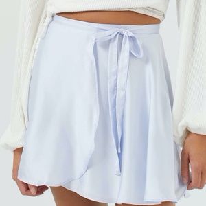 Urban Outfitters Wendy Silk Wrap Skirt